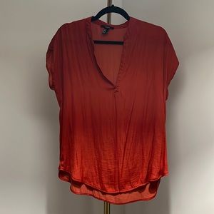 Forever 21 Rust Blouse